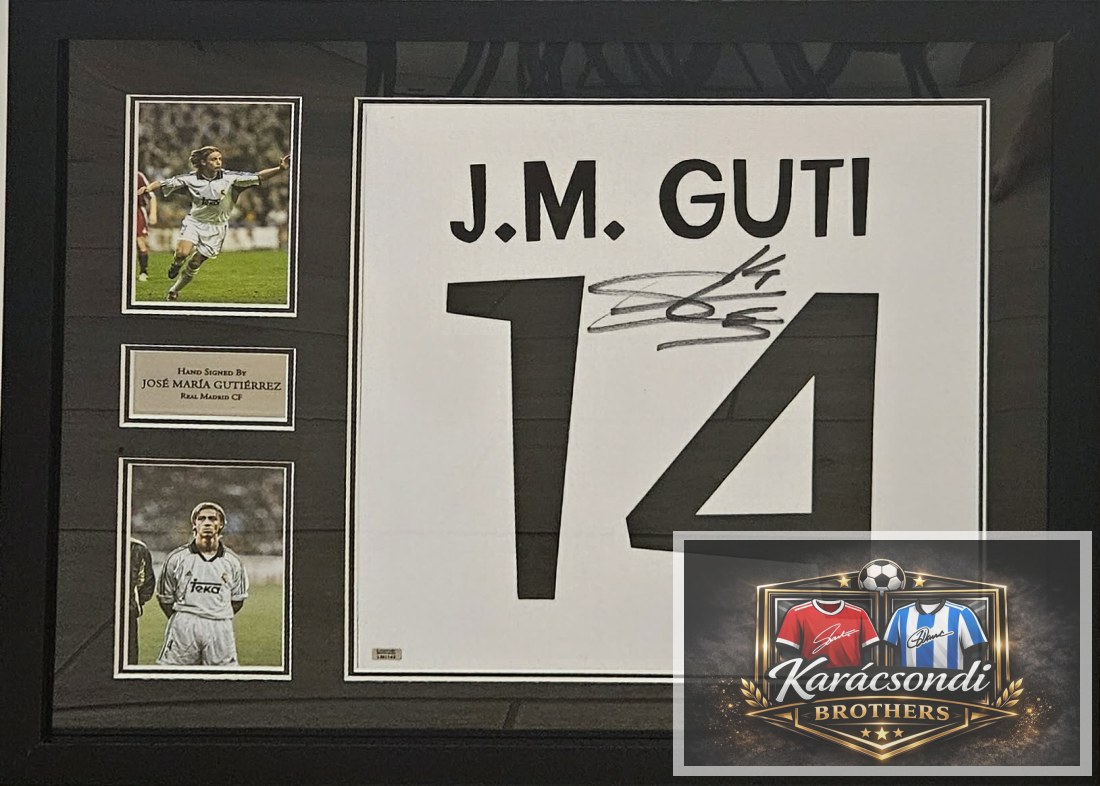 Aláírt Guti Mez
