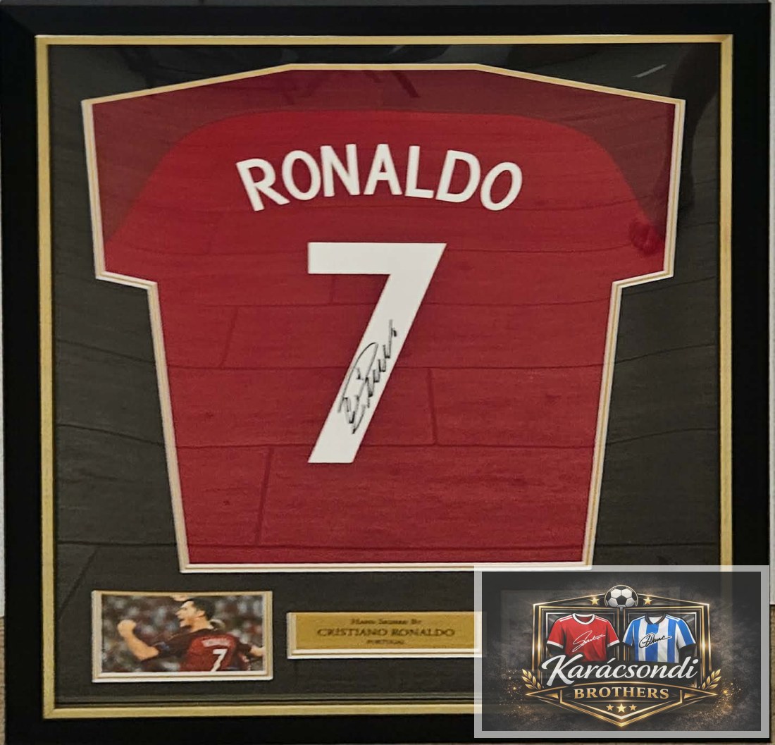 Cristiano Ronaldo Aláírt Portugál Válogatott Mez – Euro 2016 (Icons COA)