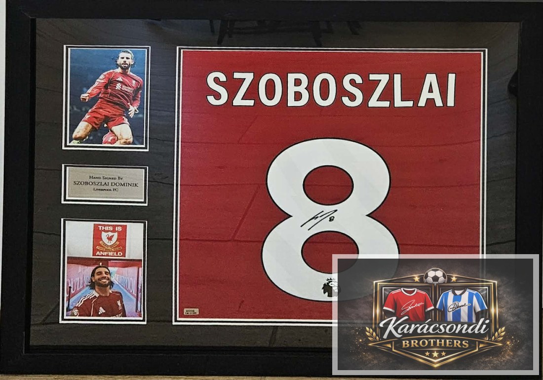 Szoboszlai Dominik aláírt Liverpool mez.